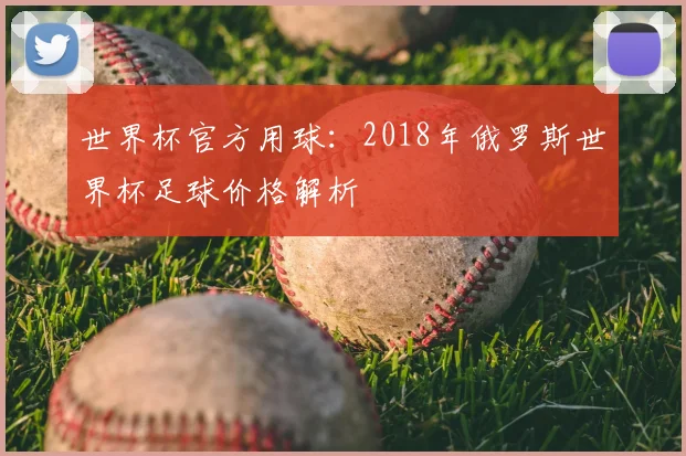 世界杯官方用球：2018年俄罗斯世界杯足球价格解析